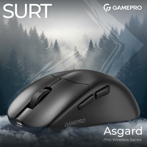 Мышка GamePro Asgard Surt GM017 Black купить в Украине: Киев, Днепр, Харьков, Одесса  | Низкая цена, отзывы, характеристики от TELEMART фото