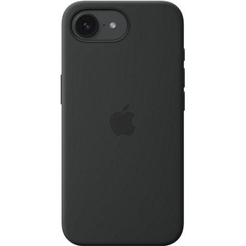 Чехол для смартфона Apple Silicone for Apple iPhone 16e (MD3N4ZM/A) Black купить в Украине: Киев, Днепр, Харьков, Одесса  | Низкая цена, отзывы, характеристики от TELEMART фото