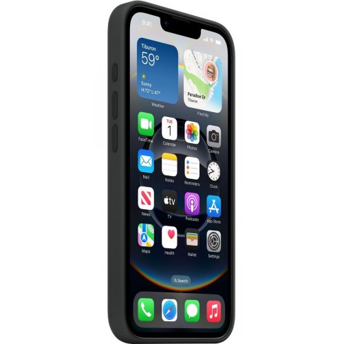 Чехол для смартфона Apple Silicone for Apple iPhone 16e (MD3N4ZM/A) Black купить в Украине: Киев, Днепр, Харьков, Одесса  | Низкая цена, отзывы, характеристики от TELEMART фото