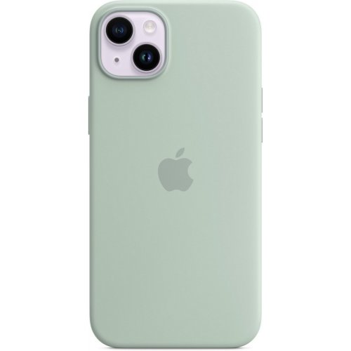 Чехол для смартфона Apple Silicone Case with MagSafe for Apple iPhone 14 Plus (MPTC3ZE/A) Succulent купить в Украине: Киев, Днепр, Харьков, Одесса  | Низкая цена, отзывы, характеристики от TELEMART фото