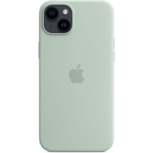 Чехол для смартфона Apple Silicone Case with MagSafe for Apple iPhone 14 Plus (MPTC3ZE/A) Succulent купить в Украине: Киев, Днепр, Харьков, Одесса  | Низкая цена, отзывы, характеристики от TELEMART фото