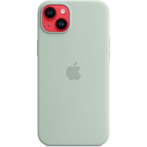 Чехол для смартфона Apple Silicone Case with MagSafe for Apple iPhone 14 Plus (MPTC3ZE/A) Succulent купить в Украине: Киев, Днепр, Харьков, Одесса  | Низкая цена, отзывы, характеристики от TELEMART фото