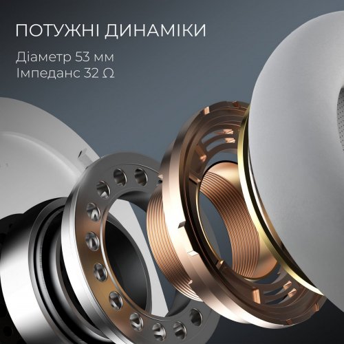 Навушники GamePro Asgard Skald Wireless (HSW160W) White купити в Україні: Київ, Львів, Хмельницький, Тернопіль, Івано-Франківськ | Низька ціна, відгуки, характеристики від TELEMART фото