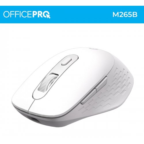 Мышка OfficePro M265 Silent Click Wireless White купить в Украине: Киев, Днепр, Харьков, Одесса  | Низкая цена, отзывы, характеристики от TELEMART фото