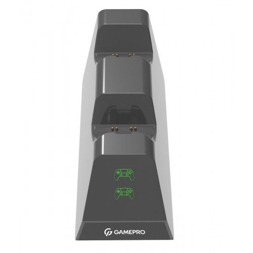 Зарядна станція для геймпадів GamePro CHS420 for DualSense PS5 Black купити в Україні: Київ, Львів, Хмельницький, Тернопіль, Івано-Франківськ | Низька ціна, відгуки, характеристики від TELEMART фото