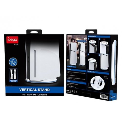Підставка iPega for PlayStation 5 Slim (PG-P5S025) купити в Україні: Київ, Львів, Хмельницький, Тернопіль, Івано-Франківськ | Низька ціна, відгуки, характеристики від TELEMART фото