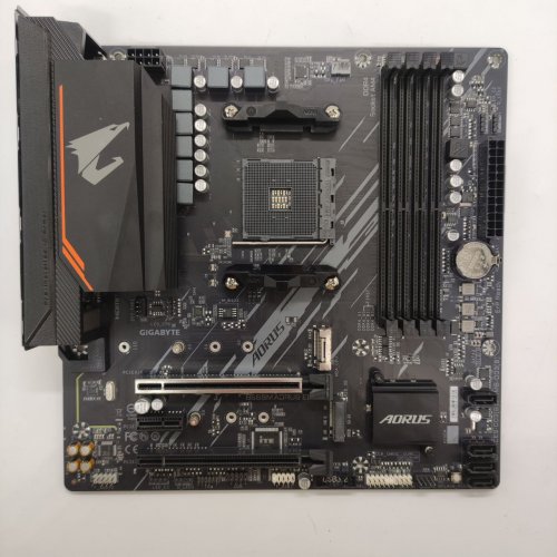 Материнская плата Gigabyte B550M AORUS ELITE (sAM4, AMD B550) (Восстановлено продавцом, 863748) купить в Украине: Киев, Днепр, Харьков, Одесса  | Проверка совместимости, низкая цена, отзывы, характеристики от TELEMART фото