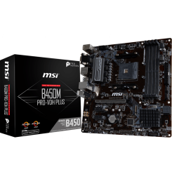 Материнская плата MSI B450M PRO-VDH PLUS (sAM4, AMD B450) (Восстановлено продавцом, 863751)