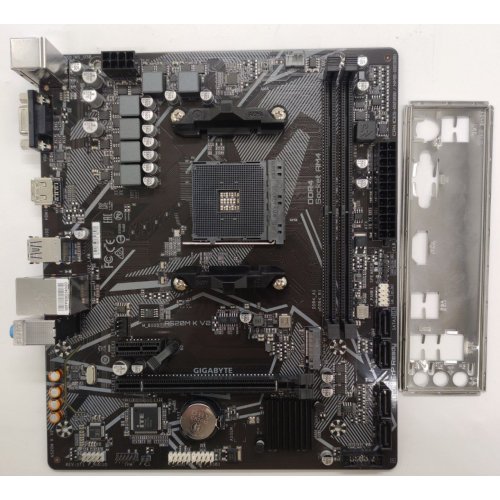 Материнська плата Gigabyte A520M K V2 (sAM4, AMD A520) (Відновлено продавцем, 863753) купити в Україні: Київ, Львів, Хмельницький, Тернопіль, Івано-Франківськ | Перевірка сумісності, низька ціна, відгуки, характеристики від TELEMART фото