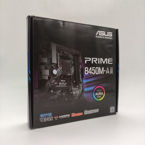 Материнская плата Asus Prime B450M-A II (sAM4, AMD B450) (Восстановлено продавцом, 863754) купить в Украине: Киев, Днепр, Харьков, Одесса  | Проверка совместимости, низкая цена, отзывы, характеристики от TELEMART фото