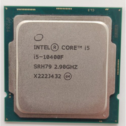 Процессор Intel Core i5-10400F 2.9(4.3)GHz 12MB s1200 Tray (CM8070104290716) (Восстановлено продавцом, 863755) купить в Украине: Киев, Днепр, Харьков, Одесса  | Проверка совместимости, низкая цена, отзывы, характеристики от TELEMART фото
