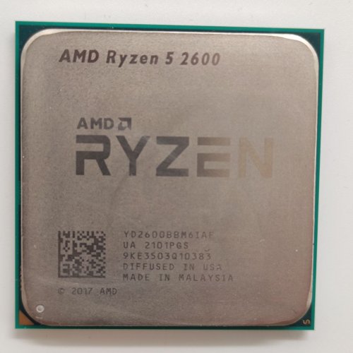 Процесор AMD Ryzen 5 2600 3.4(3.9)GHz 16MB sAM4 Tray (YD2600BBM6IAF) (Відновлено продавцем, 863764) купити в Україні: Київ, Львів, Хмельницький, Тернопіль, Івано-Франківськ | Перевірка сумісності, низька ціна, відгуки, характеристики від TELEMART фото