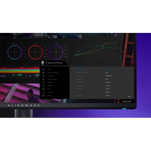 Уценка монитор Dell 27" Alienware AW2725QF (210-BNHT) Black (Вскрытая упаковка, 863773) купить в Украине: Киев, Днепр, Харьков, Одесса  | Низкая цена, отзывы, характеристики от TELEMART фото