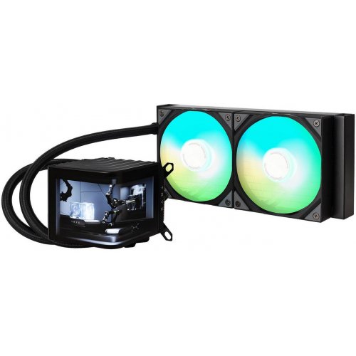 Уценка готовая сво TRYX Panorama 240 ARGB (L-P240A-AS2M-G0K) Black (Вскрытая упаковка, 863805) купить в Украине: Киев, Днепр, Харьков, Одесса  | Проверка совместимости, низкая цена, отзывы, характеристики от TELEMART фото