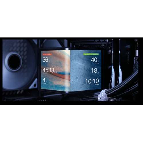 Уценка готовая сво TRYX Panorama 240 ARGB (L-P240A-AS2M-G0K) Black (Вскрытая упаковка, 863805) купить в Украине: Киев, Днепр, Харьков, Одесса  | Проверка совместимости, низкая цена, отзывы, характеристики от TELEMART фото