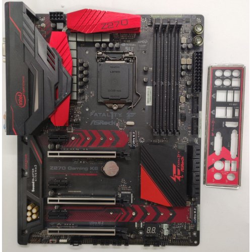 Материнская плата AsRock FATAL1TY Z270 GAMING K6 (s1151, Intel Z270) (Восстановлено продавцом, 863807) купить в Украине: Киев, Днепр, Харьков, Одесса  | Проверка совместимости, низкая цена, отзывы, характеристики от TELEMART фото