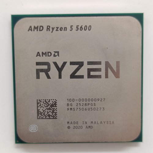Процессор AMD Ryzen 5 5600 3.5(4.4)GHz 32MB sAM4 Tray (100-000000927) (Восстановлено продавцом, 863811) купить в Украине: Киев, Днепр, Харьков, Одесса  | Проверка совместимости, низкая цена, отзывы, характеристики от TELEMART фото