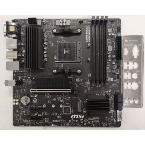 Материнская плата MSI B550M PRO-VDH (sAM4, AMD B550) (Восстановлено продавцом, 863812) купить в Украине: Киев, Днепр, Харьков, Одесса  | Проверка совместимости, низкая цена, отзывы, характеристики от TELEMART фото