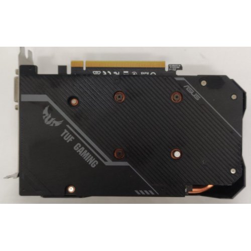 Відеокарта Asus TUF GeForce GTX 1650 Gaming OC 4096MB (TUF-GTX1650-O4GD6-GAMING) (Відновлено продавцем, 863928) купити в Україні: Київ, Львів, Хмельницький, Тернопіль, Івано-Франківськ | Перевірка сумісності, низька ціна, відгуки, характеристики від TELEMART фото