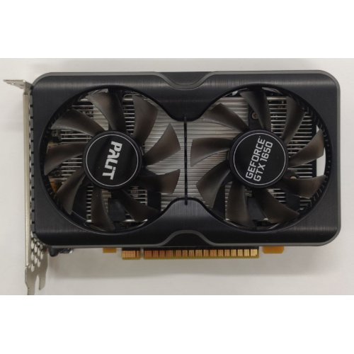 Відеокарта Palit GeForce GTX 1650 Gaming Pro 4096MB (NE6165001BG1-1175A) (Відновлено продавцем, 863932) купити в Україні: Київ, Львів, Хмельницький, Тернопіль, Івано-Франківськ | Перевірка сумісності, низька ціна, відгуки, характеристики від TELEMART фото