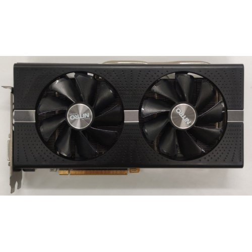 Відеокарта Sapphire Radeon RX 580 NITRO+ 8192MB (11265-01-20G) (Відновлено продавцем, 863935) купити в Україні: Київ, Львів, Хмельницький, Тернопіль, Івано-Франківськ | Перевірка сумісності, низька ціна, відгуки, характеристики від TELEMART фото