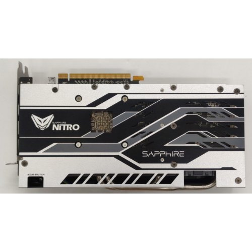 Відеокарта Sapphire Radeon RX 580 NITRO+ 8192MB (11265-01-20G) (Відновлено продавцем, 863935) купити в Україні: Київ, Львів, Хмельницький, Тернопіль, Івано-Франківськ | Перевірка сумісності, низька ціна, відгуки, характеристики від TELEMART фото