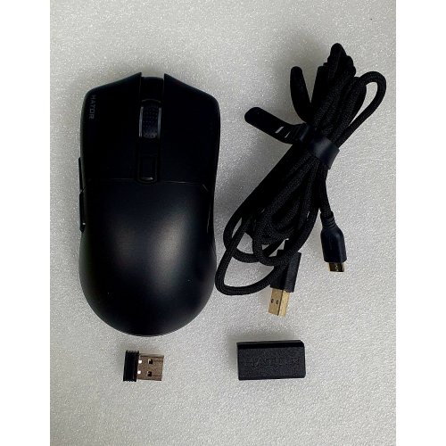 Уценка мышка HATOR Pulsar 3 Wireless (HTM630) Black (Витринный образец, 863964) купить в Украине: Киев, Днепр, Харьков, Одесса  | Низкая цена, отзывы, характеристики от TELEMART фото
