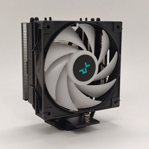 Кулер Deepcool AG400 ARGB (R-AG400-BKANMC-G-2) Black (Відновлено продавцем, 863966) купити в Україні: Київ, Львів, Хмельницький, Тернопіль, Івано-Франківськ | Перевірка сумісності, низька ціна, відгуки, характеристики від TELEMART фото