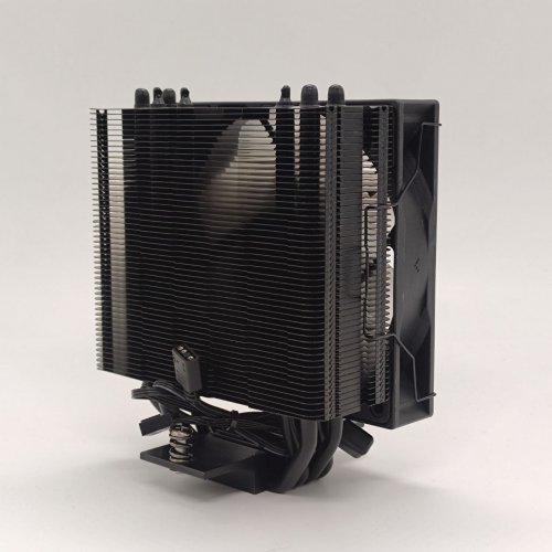 Кулер Deepcool AG400 ARGB (R-AG400-BKANMC-G-2) Black (Відновлено продавцем, 863966) купити в Україні: Київ, Львів, Хмельницький, Тернопіль, Івано-Франківськ | Перевірка сумісності, низька ціна, відгуки, характеристики від TELEMART фото