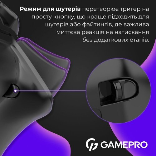 Уценка игровой манипулятор GamePro GPS13 RGB Wireless Black (Вскрытая упаковка, 863967) купить в Украине: Киев, Днепр, Харьков, Одесса  | Низкая цена, отзывы, характеристики от TELEMART фото