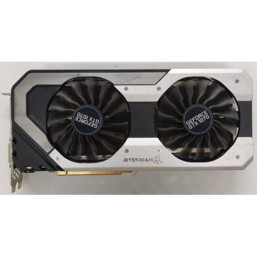 Відеокарта Palit GeForce GTX 1070 GameRock 8192MB (NE51070T15P2-1041G) (Відновлено продавцем, 863973) купити в Україні: Київ, Львів, Хмельницький, Тернопіль, Івано-Франківськ | Перевірка сумісності, низька ціна, відгуки, характеристики від TELEMART фото