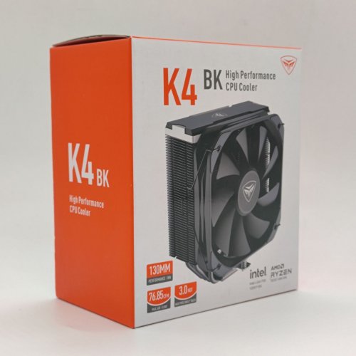 Кулер PCCooler K4 Black (Відновлено продавцем, 863977) купити в Україні: Київ, Львів, Хмельницький, Тернопіль, Івано-Франківськ | Перевірка сумісності, низька ціна, відгуки, характеристики від TELEMART фото