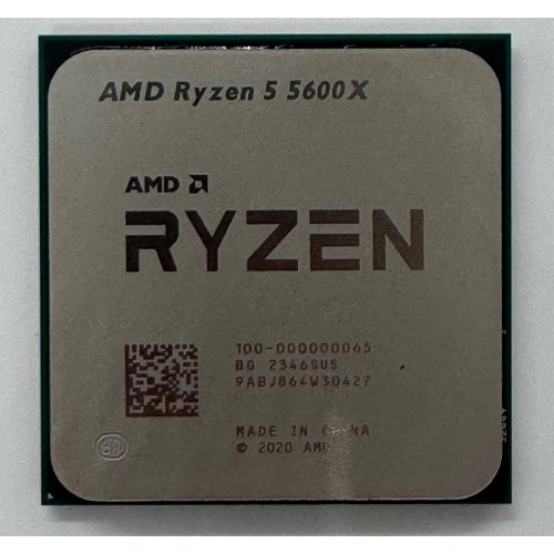 Процессор AMD Ryzen 5 5600X 3.7(4.6)GHz 32MB sAM4 Box (100-100000065BOX) (Восстановлено продавцом, 864162) купить в Украине: Киев, Днепр, Харьков, Одесса  | Проверка совместимости, низкая цена, отзывы, характеристики от TELEMART фото