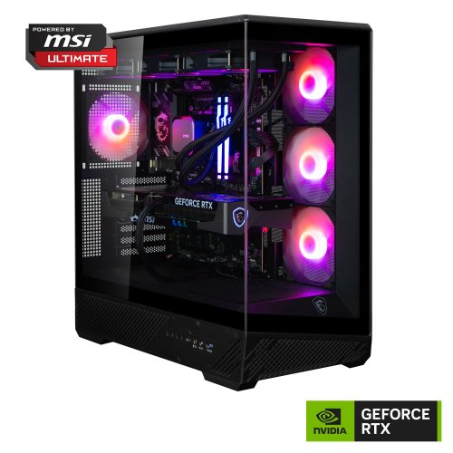Комп'ютер Dragon Lucky Nyx Powered_by MSI (RTX 5080+R7 7800X3D) Black купити в Україні: Київ, Львів, Хмельницький, Тернопіль, Івано-Франківськ | Низька ціна, відгуки, характеристики від TELEMART фото
