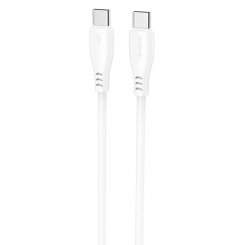 Кабель Proove Simple Silicone USB Type-C to USB Type-C 60W 1m (CCSI60002202) White