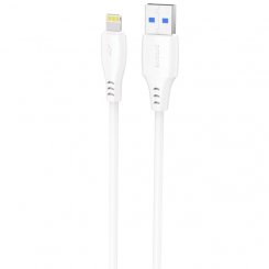 Кабель Proove Simple Silicone USB to Lightning 2.4A 2m (CCSS12001122) White