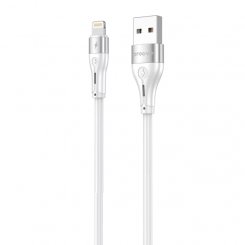 Кабель Proove Soft Silicone USB to Lightning 2.4A 1m (CCSO20001102) White