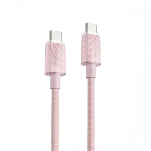 Кабель Proove Spectral USB Type-C to USB Type-C 60W 1m (CCSP60002215) Pink купить в Украине: Киев, Днепр, Харьков, Одесса  | Низкая цена, отзывы, характеристики от TELEMART фото