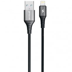 Кабель Proove WireX USB to Lightning 2.4A 1m (CCWX12001201) Black
