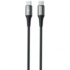 Кабель Proove WireX Pro USB Type-C to USB Type-C 100W 1.5m (CCWX11002201) Black