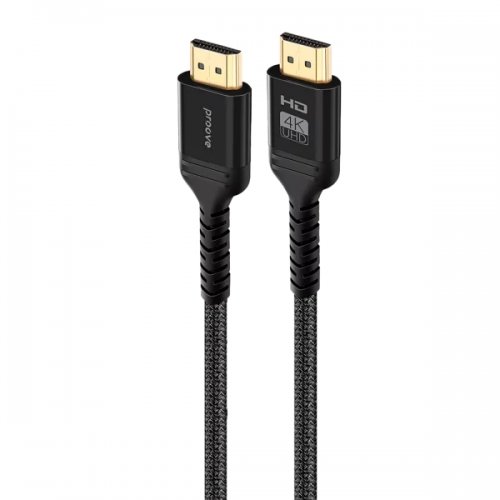 Кабель Proove PlayBack HDMI to HDMI 3m (DCP320003601) Black купить в Украине: Киев, Днепр, Харьков, Одесса  | Низкая цена, отзывы, характеристики от TELEMART фото