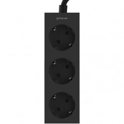 Сетевой фильтр Proove Magnet Strip 1.6 м 3 розетки (PSMS25000001) Black