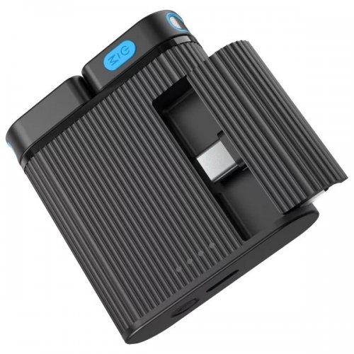 Бездротовий петличний мікрофон Proove DualCast (PDWM00002001) Black купити в Україні: Київ, Львів, Хмельницький, Тернопіль, Івано-Франківськ | Низька ціна, відгуки, характеристики від TELEMART фото