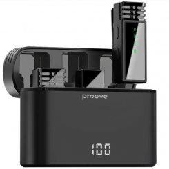 Бездротовий петличний мікрофон Proove Record (PMRC00010202) Black