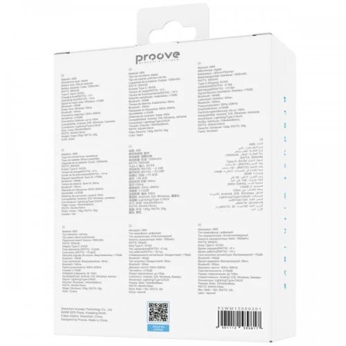 Бездротовий петличний мікрофон Proove Studio (PSWM15000201) Black купити в Україні: Київ, Львів, Хмельницький, Тернопіль, Івано-Франківськ | Низька ціна, відгуки, характеристики від TELEMART фото