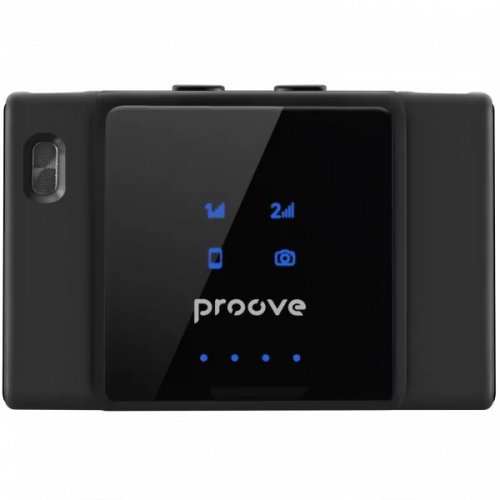 Бездротовий петличний мікрофон Proove ToneLine (PTWM00000201) Black купити в Україні: Київ, Львів, Хмельницький, Тернопіль, Івано-Франківськ | Низька ціна, відгуки, характеристики від TELEMART фото
