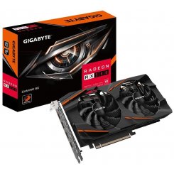 Видеокарта Gigabyte Radeon RX 580 Gaming 8192MB (GV-RX580GAMING-8GD 2.0) (Восстановлено продавцом, 864356)