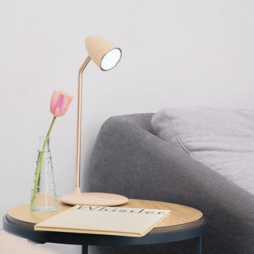 Настільна лампа з бездротовою зарядкою Proove Modern (PLMD05002007) Beige купити в Україні: Київ, Львів, Хмельницький, Тернопіль, Івано-Франківськ | Низька ціна, відгуки, характеристики від TELEMART фото