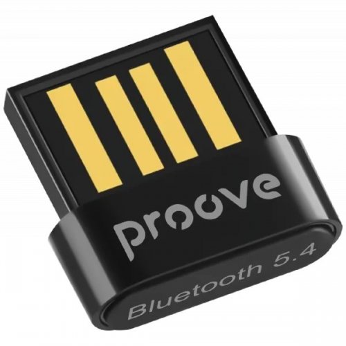 Bluetooth адаптер Proove Swift Bluetooth 5.4 (HBCP54001001) Black купить в Украине: Киев, Днепр, Харьков, Одесса  | Низкая цена, отзывы, характеристики от TELEMART фото