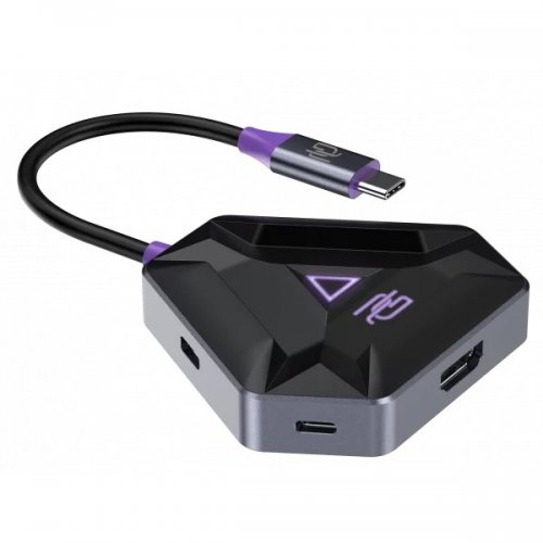 USB-хаб Proove Gaming Spectre USB Type-C 5 in 1 (HBPG10221205) Dark Gray купити в Україні: Київ, Львів, Хмельницький, Тернопіль, Івано-Франківськ | Низька ціна, відгуки, характеристики від TELEMART фото